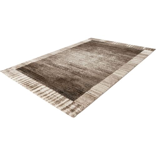Tapis Contemporain Courtes Mèches Rectangle Minos Taupe 160x230