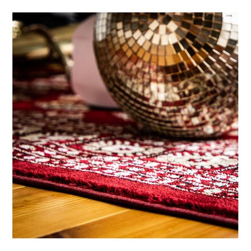 Tapis D'orient Rouge Rectangle Mara Rouge 240x340