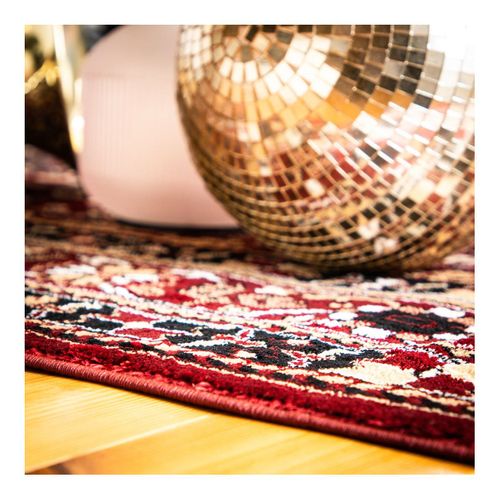 Tapis Oriental Rouge Intérieur Cleo Rouge 200x290