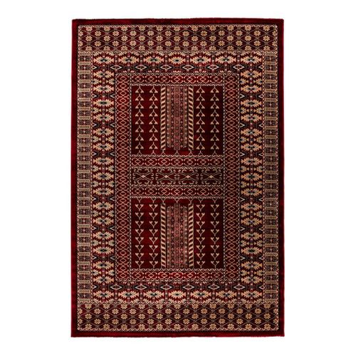 Tapis Rouge D'orient Rectangle Haley Rouge 100x300