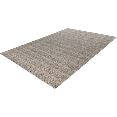 Tapis En Laine Plat Moderne Rectangle Knit Sable 200x290
