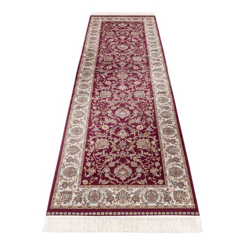 Tapis Avec Franges Oriental Rectangle Luxe Heriz Rouge 300x400