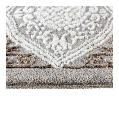 Tapis D'orient Avec Franges Rectangle Beige Casa Beige 80x300