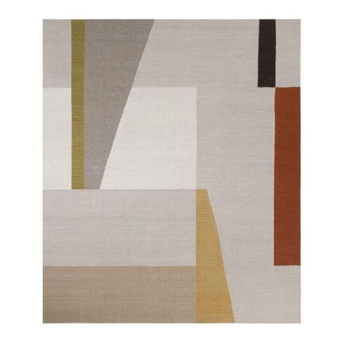 Tapis Design Laine Et Coton Géométrique Helena Crème 200x300