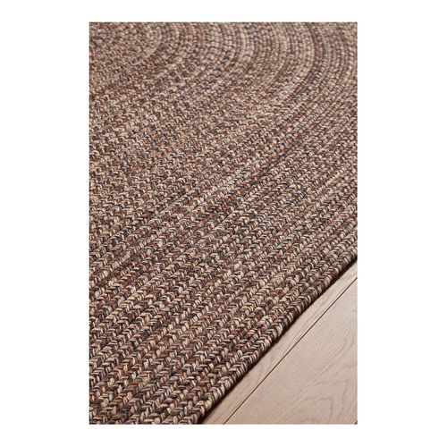 Tapis Oval Plat Intérieur Et Extérieur Design Tasy Marron 160x230