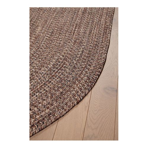 Tapis Oval Plat Intérieur Et Extérieur Design Tasy Marron 160x230