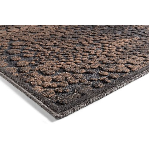 Tapis Effet 3d Moderne Rectangle Abstrait Astrid Marron 160x230