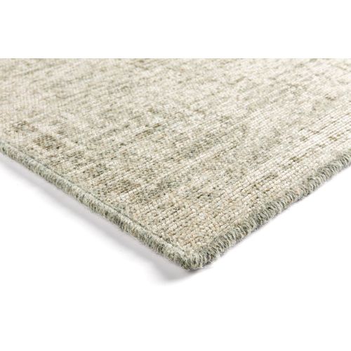 Tapis Vintage Laine Et Viscose Rayé Smooth Beige 200x290