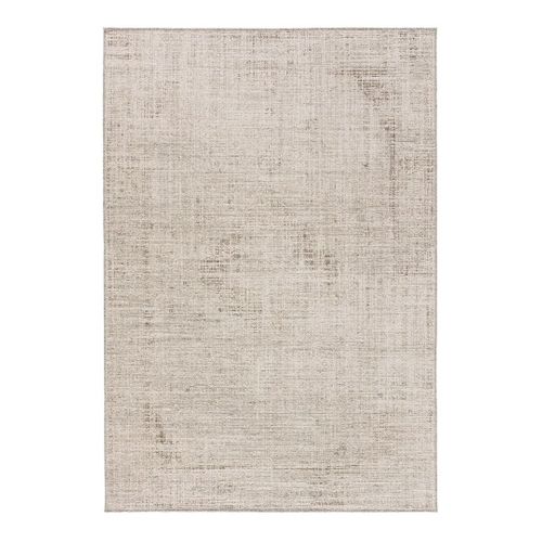 Tapis Vintage Laine Et Viscose Rayé Smooth Beige 200x290