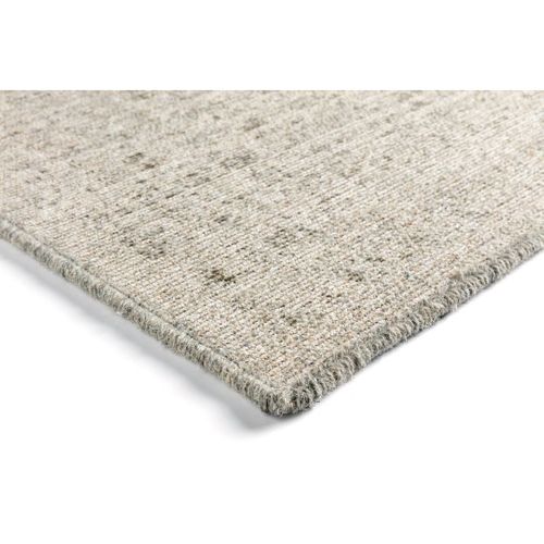 Tapis Viscose Et Laine Vintage Rayé Justine Beige 280x380
