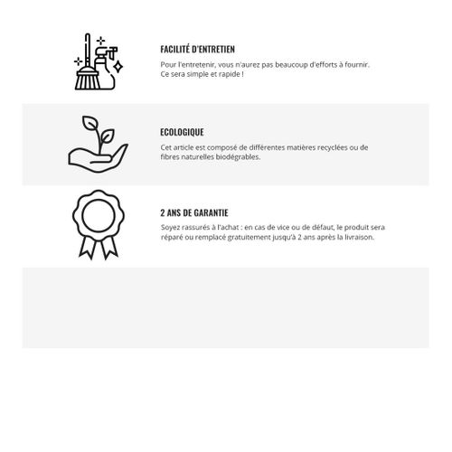 Tapis Écologique Uni Moderne Courtes Mèches Sense Taupe 240x340