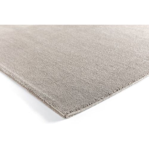 Tapis Écologique Uni Moderne Courtes Mèches Sense Taupe 240x340