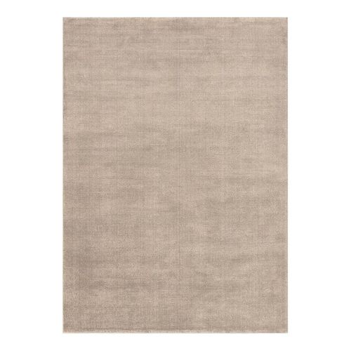 Tapis Écologique Uni Moderne Courtes Mèches Sense Taupe 240x340