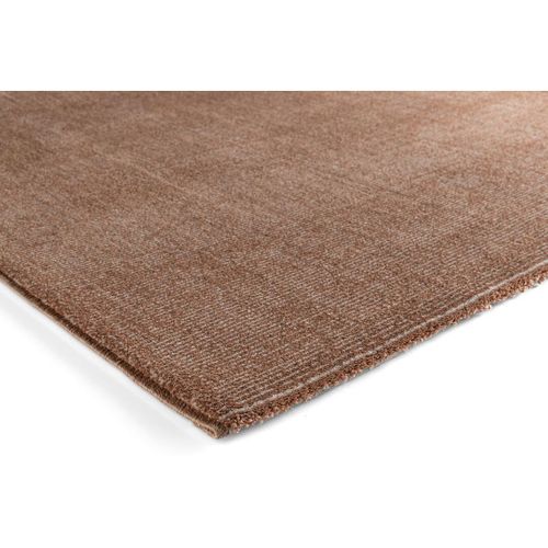 Tapis Écologique Uni Moderne Courtes Mèches Sense Rouille 240x340
