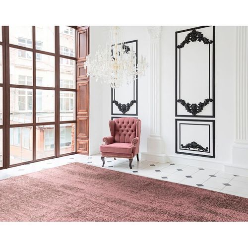 Tapis Design Abstrait Rectangle Intérieur Loan Aubergine 240x340