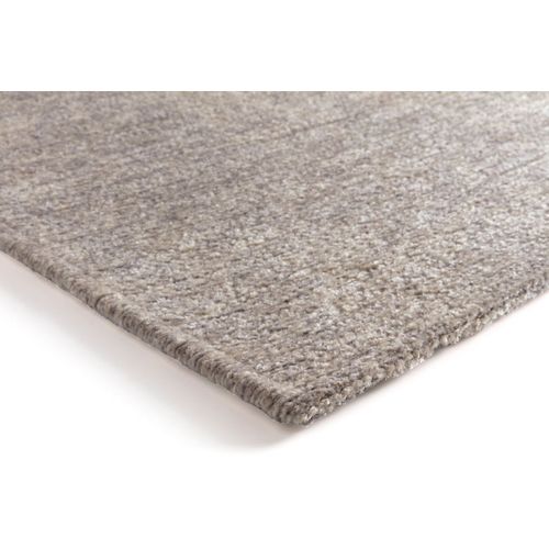 Tapis Design Abstrait Rectangle Intérieur Loan Argenté 240x340