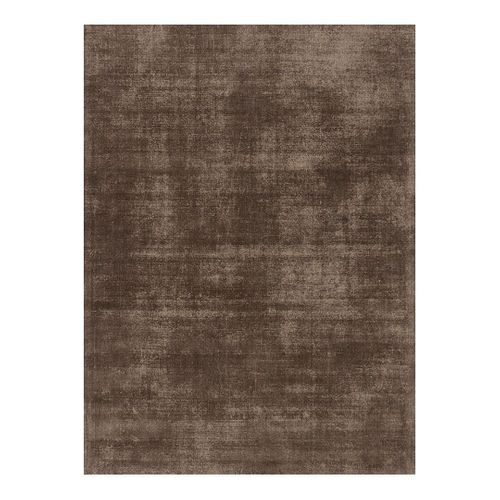 Tapis Tissé Main Nylon Recyclé Uni Moderne Linen Taupe 240x340