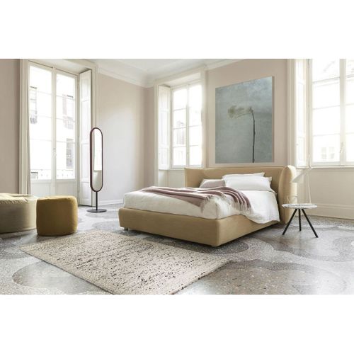 Tapis Laine Tissé Main Design Poils Ras Charliz Blanc 240x340