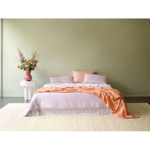 Tapis Tissé Main Moderne Rectangle Uni Mana Blanc 240x340