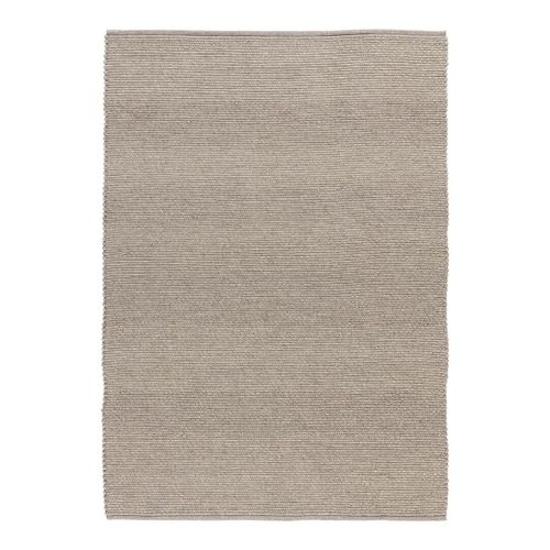 Tapis Tissé Main Moderne Rectangle Uni Mana Taupe 240x340