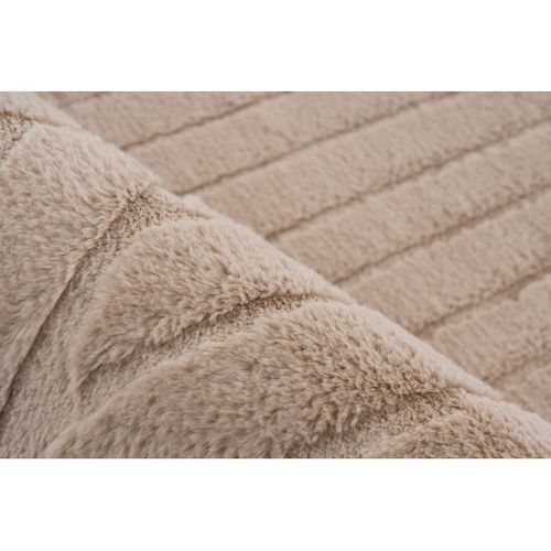 Tapis Doux Scandinave Graphique Effet 3d Pela Beige 200x290