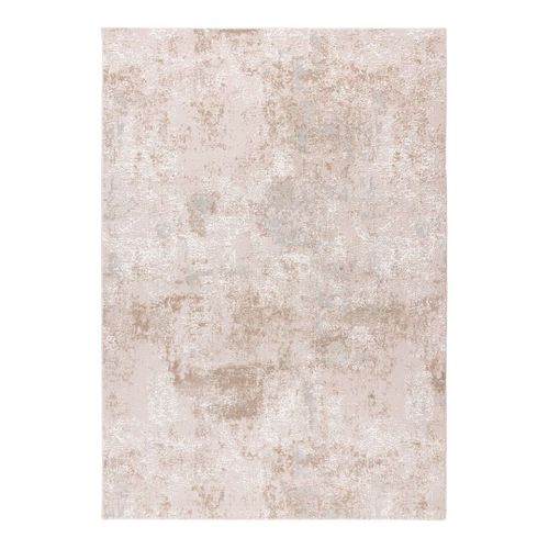Tapis Abstrait Moderne Avec Franges Celano Beige 120x170
