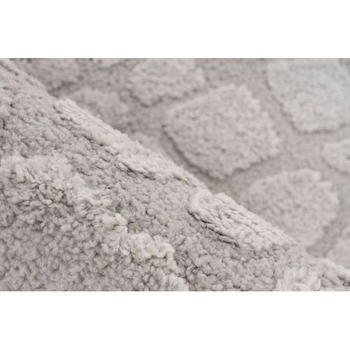 Tapis Abstrait Effet 3d Design Argenté Ossa Argenté 120x170