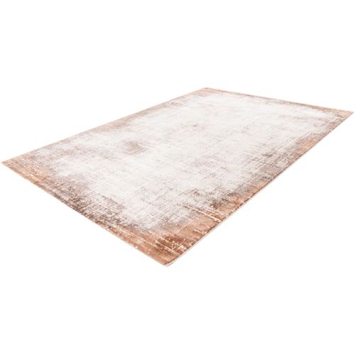 Tapis Moderne Rayé Effet 3d Rectangle Trios Taupe 160x230