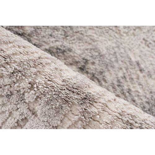 Tapis Abstrait Design Effet 3d Bekthiari Argenté 160x230