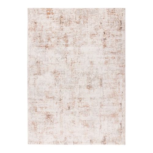 Tapis Abstrait Design Effet 3d Bekthiari Taupe 80x150