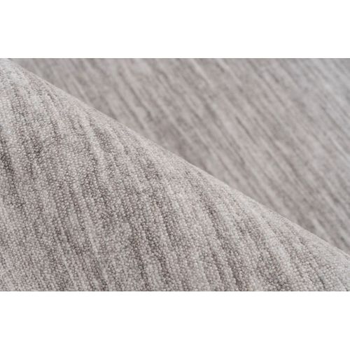 Tapis Doux Avec Franges Moderne Dégradé Mutanya Argenté 160x230