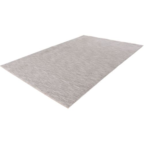 Tapis Doux Avec Franges Moderne Dégradé Mutanya Argenté 160x230
