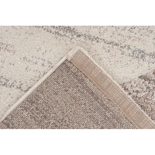Tapis Moderne Géométrique Effet 3d Diano Beige 160x230