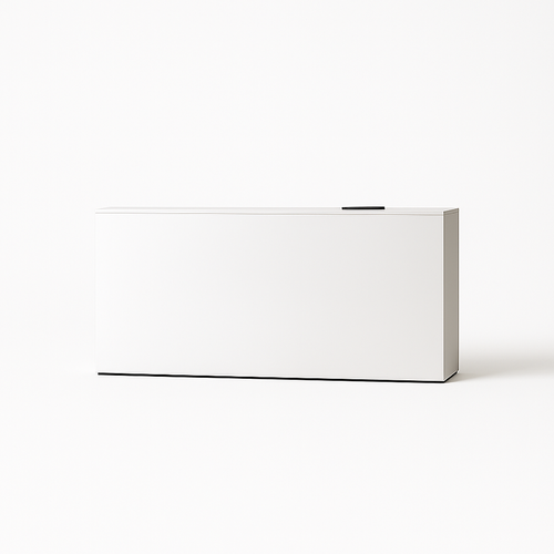 Console TV 2 En 1 - Design : Bois Blanc - Meuble TV Escamotable Avec Télécommande Sans Fil