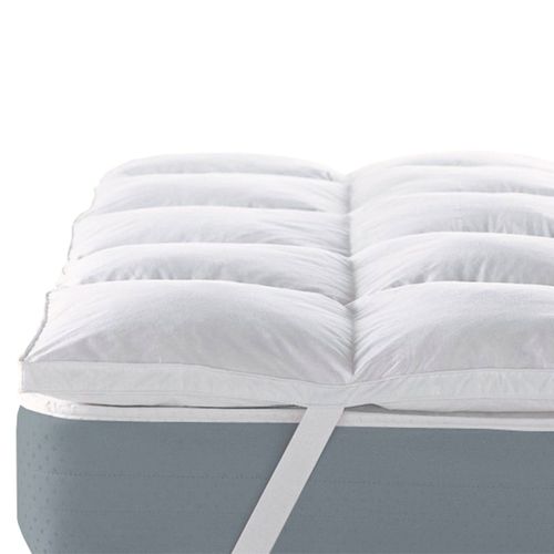 Surmatelas Plumes Douillet 180 X 200 Cm - 100% Plumes De Canard Pour Confort Inégalé