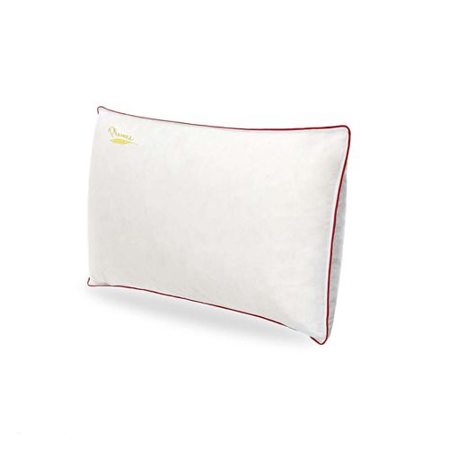 Oreiller 100% Plumes De Canard, Soutien Mi-ferme, Confort Naturel - Collection Plumes - 30 X 50 Cm