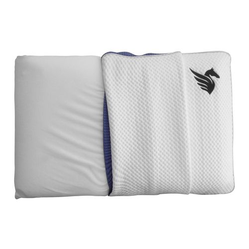 Oreiller Pégase 40 X 60 Cm - Mémoire De Forme Et Latex - Face Été Hiver