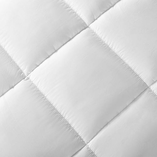 Surmatelas square 160x200 - Convient à tous les matelas - 4 sangles de maintien