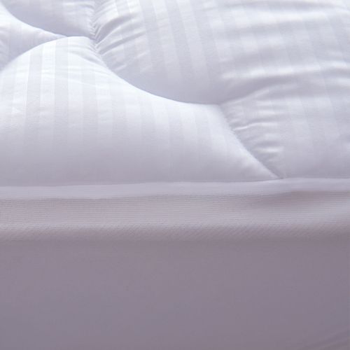 Surmatelas 200 X 200 3d Luxe - Garnissage Microfibre - Confort Enveloppant