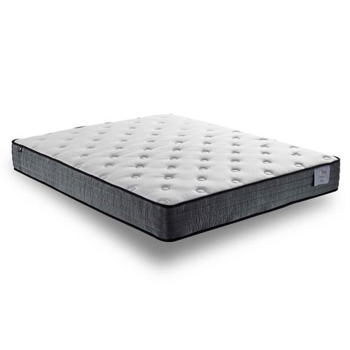 Matelas Essentiel 200x200 Cm - 23 Cm D'épaisseur - Mémoire De Forme - Ressorts Ensachés