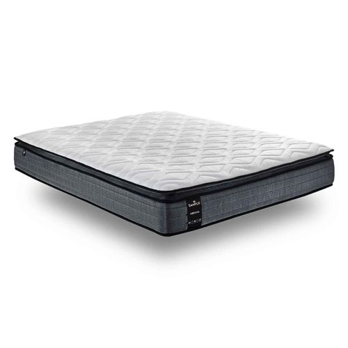 Matelas Nirvana 200x200 Cm -  26 Cm D'épaisseur - Mémoire De Forme, Ressorts Ensachés Et Latex