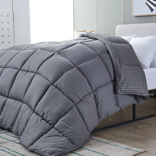 Couette Mi Saison 240 X 260 Cm - Couette Tempérée - Microfibre