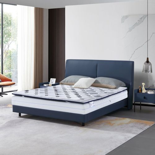 Surmatelas 180x200 Cm Everest Rafraîchissant - Mémoire De Forme - Tissu Cool Fabric