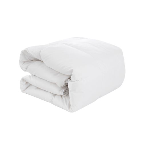 Couette Légère Plume 220x240 - 100% Plumes Naturelles De Canard, Garnissage 200g/m2
