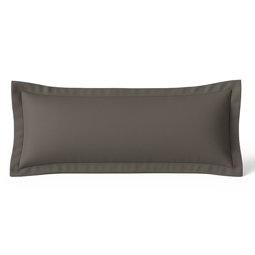 Taie De Traversin 90x40 Cm Gris - Confort Doux Et Respirant