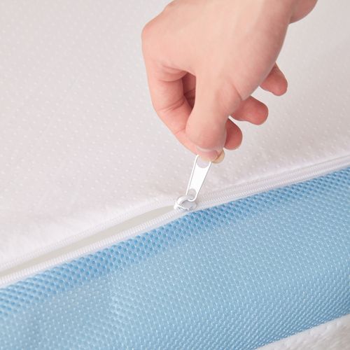 Matelas  60x120 Cm Mémoire De Forme Et Housse Rafraichissante - Matelas Déhoussable Universel Ice