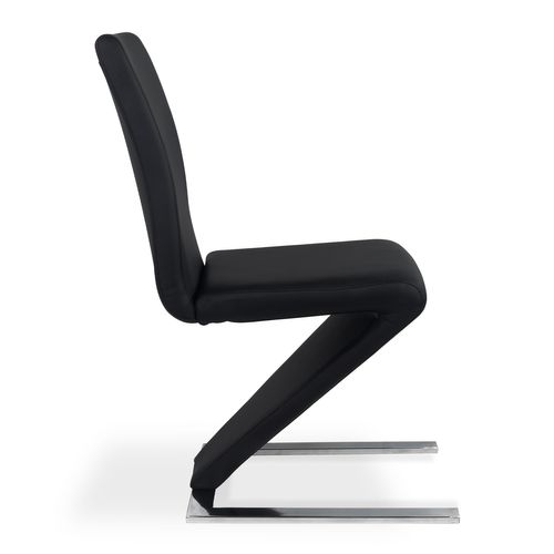 Lot De 6 Chaises Design Delano Noir