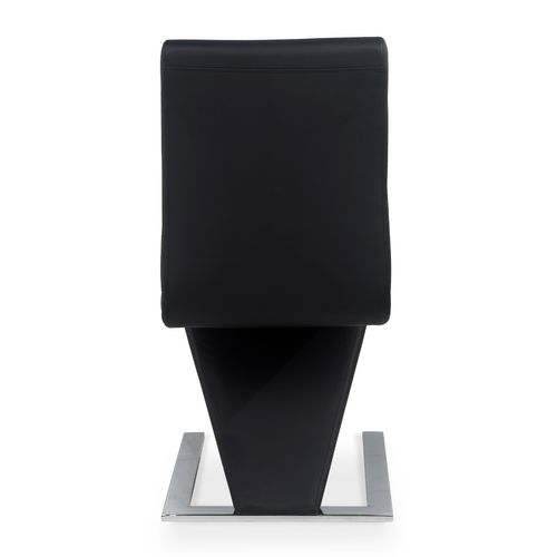 Lot De 6 Chaises Design Delano Noir