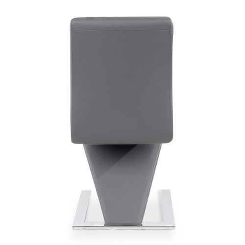 Lot De 6 Chaises Design Delano Gris