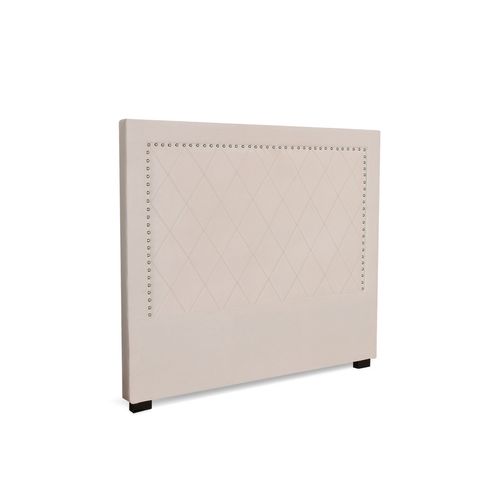 Tête De Lit Nolwen Velours Beige 140cm